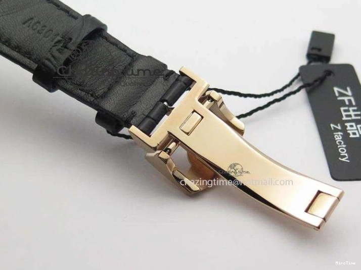 MIROTIME 0715 Portuguese Real PR RG IW5007 ZF 1:1 Best Edition Black Dial On Black Leather Strap A52010 V FreshLook 7304